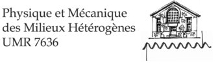 Physique et Mécanique des Milieux Hétérogènes

UMR 7636